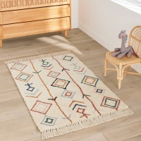 Ковер Детский разноцветный из хлопка Javi 80 x 130 см разноцветный LA REDOUTE INTERIEURS  фото, kupilegko.ru